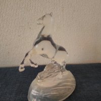 Статуетка на кон, изработен от оловен кристал. , снимка 4 - Статуетки - 39640964