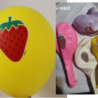 Ягода ягоди Обикновен надуваем латекс латексов балон парти балони, снимка 1 - Други - 36424178