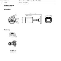 Hikvision DS-2CE16D0T-ITFS 2Mpx 4в1 Метална Водоустойчива Камера с Вграден Микрофон Audio Over Coaxi, снимка 4 - HD камери - 41502212