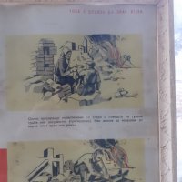 Уникален голям медицински плакат картина с рамка Соц лозунги, снимка 2 - Антикварни и старинни предмети - 39113039