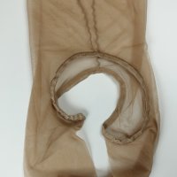 Нов телесен цвят чорапогащник с отворено дъно, снимка 1 - Бельо - 44340686