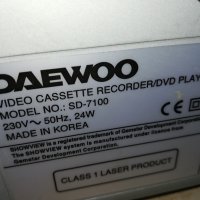 daewoo SD-7100 hifi video/dvd combo swiss 0706231122L, снимка 15 - Плейъри, домашно кино, прожектори - 41017801