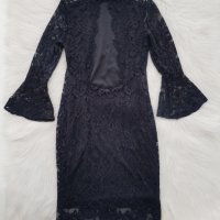 Дамска дантелена рокля размер С, снимка 5 - Рокли - 38612723