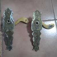 Стари месингови брави , снимка 2 - Други ценни предмети - 41368696