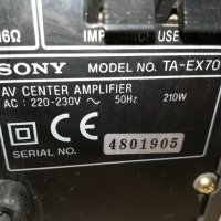 sony ta-ex70 stereo ampli 1409211143, снимка 10 - Ресийвъри, усилватели, смесителни пултове - 34128321