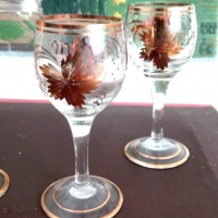 Антикварни чаши за ликьор, снимка 4 - Антикварни и старинни предмети - 36076163