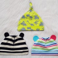 Бебешки памучни шапки H&M 3-6 месеца, снимка 7 - Други - 40073338