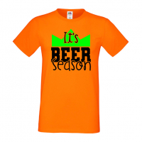 Мъжка тениска It's Beer Season 2,Бира,Бирфест,Beerfest,Подарък,Изненада,Рожден Ден, снимка 7 - Тениски - 36378343