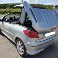 Peugeot ( Пежо ) 206 CC HDI 1.6 КАБРИО, снимка 5 - Автомобили и джипове - 41835319