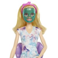 BARBIE WELLNESS Barbie® Спа ден с блестящи маски HCM82, снимка 6 - Кукли - 41262753