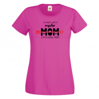 Дамска тениска I'm Not Like A Regular Mom Празник на Майката,Подарък,Изненада,Рожден Ден, снимка 7 - Тениски - 36295523