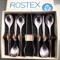 Лъжици лъжички за кафе / подправки и щипка Rostex , снимка 5 - Прибори за хранене, готвене и сервиране - 39102974