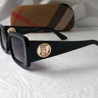 Burberry дамски слънчеви очила правоъгълни 3 цвята черни кафяви, снимка 7 - Слънчеви и диоптрични очила - 41626440