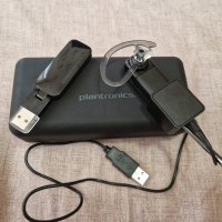 Безжична слушалка Plantronics d100a + USB адаптер, снимка 1 - Слушалки за компютър - 41754742