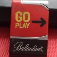 МАРКОВА ЗАПАЛКА GO PLAY BALLANTINES МНОГО КРАСИВА СТАРА РЯДКА ЗА КОЛЕКЦИОНЕРИ 16340, снимка 1 - Запалки - 39074022