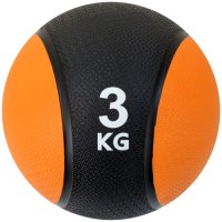 топка медицинска MAX, 3 кг, Гумена. Известна още като топка за упражнения или фитнес топка, снимка 1 - Фитнес уреди - 35778469