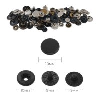 Тик-так копчета, 10мм - Пружинен тип,  - антик, никел, оксид - 10бр, снимка 3 - Други - 42493033