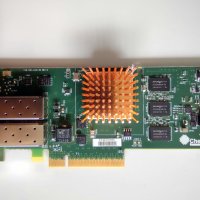 Мрежов адаптер Chelsio T420-CR 10GbE SFP+ DP PCIe Ethernet RDMA iWarp, снимка 2 - Мрежови адаптери - 40995491