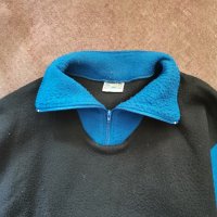 Поларена блуза черно синя размер L, снимка 3 - Блузи с дълъг ръкав и пуловери - 42332795