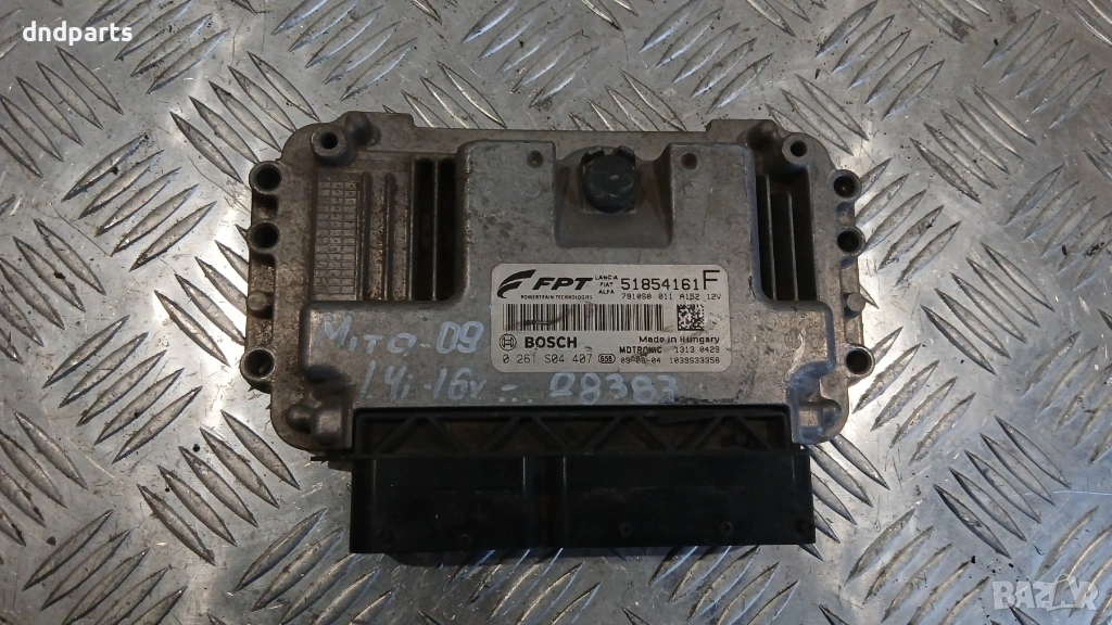 Компютър Alfa Romeo MiTo 1.4i 16v 2009г. 0261S04407 51854161F , снимка 1