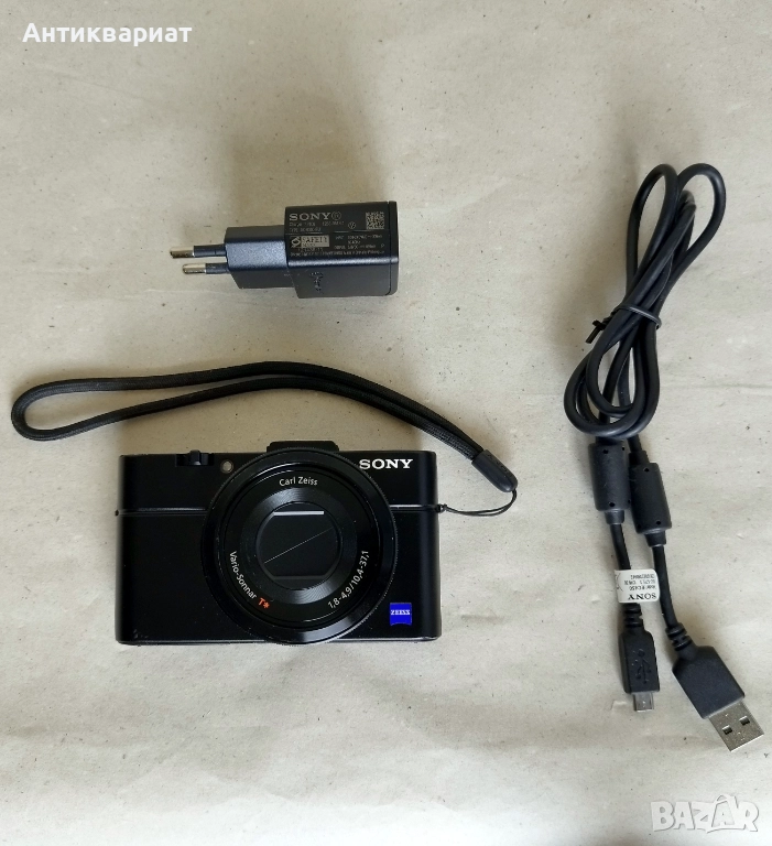 Премиум цифров фотоапарат Sony Cyber-shot DSC-RX100 II / 20.2 МП, снимка 1