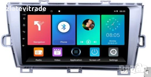 TOYOTA PRIUS 2009-2014 - 9'' Андроид НАВИГАЦИЯ, 9331, снимка 1