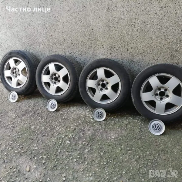 4бр. лети джанти AVUS 15" 5x100, 6J, ET38, снимка 1