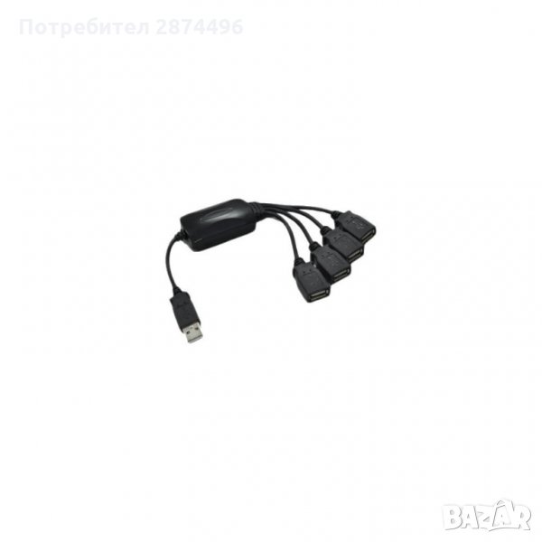 0428 Хъб с 4 порта, USB разпределител, снимка 1