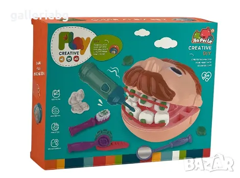 Образователен комплект Play Creative Dentist Set – направи си сам зъболекарски комплект, снимка 1