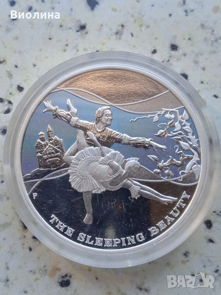Сребро 1 oz 2010 Танцьори, снимка 1