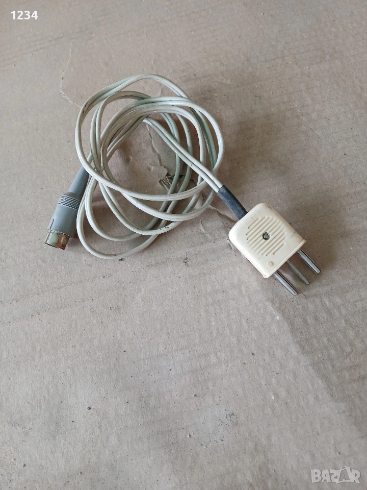 захранващи кабел стари радиокасетифон , снимка 1