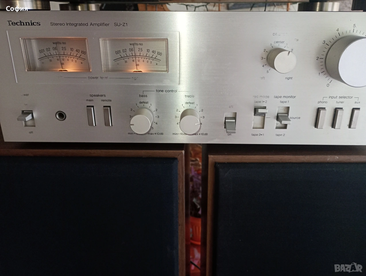 Усилвател Техникс SU, Z1 2--50w., снимка 1