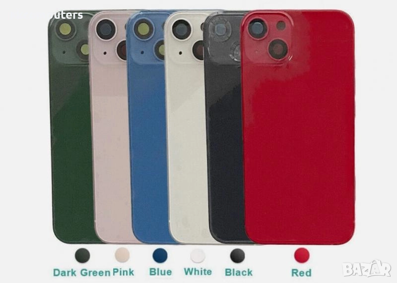 Капак батерия Оригинален Оборудван за iPhone 13 6.1 / Зелен / КЛАС B Баркод : 484256, снимка 1