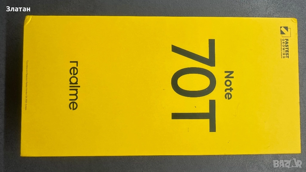 Realme Note 70T 4gb ram 128gb , снимка 1