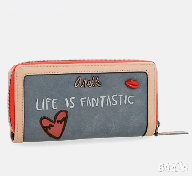 Anekke дамски портфейл / кожено портмоне Анеке - Испания, снимка 1
