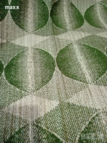 Пердета бежово-зелени форми, снимка 1