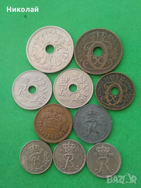 Лот монети Дания, снимка 1