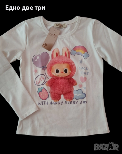 Детска блуза Лабубу Българско производство , снимка 1
