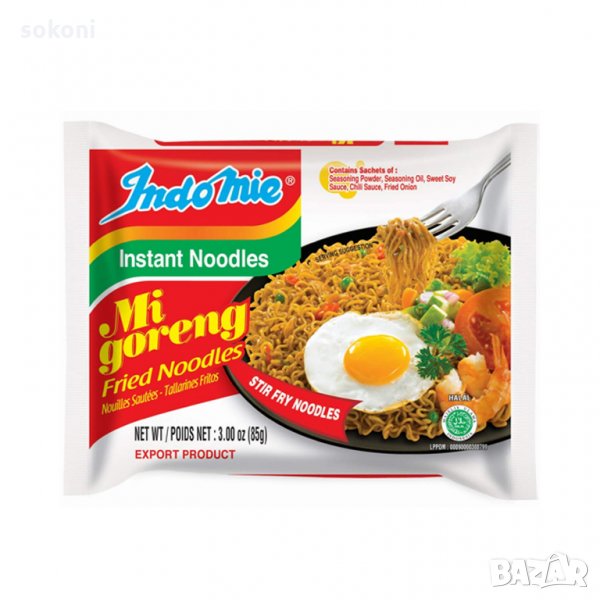 Indomie Mi Goreng 80g / Индоми Пържени нудъли 80гр, снимка 1