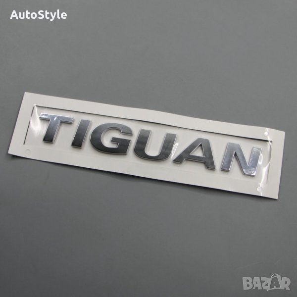 Емблема надпис Tiguan VW Volkswagen заден капак багажник, снимка 1