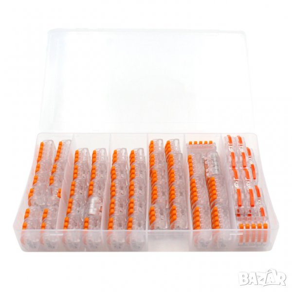 Клеми за свързване на проводници 60 боря в кутия, снимка 1
