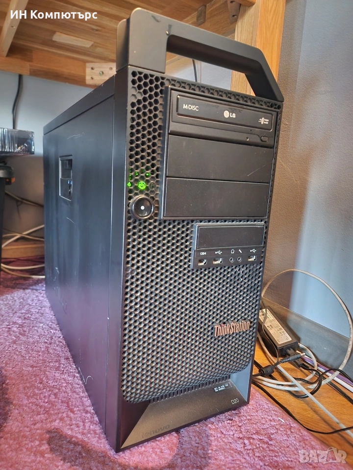 Продавам настолен компютър с 128GB DDR4, снимка 1