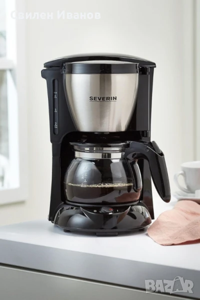 Кафемашина Severin KA 4805, за смляно кафе, 4 чаши, снимка 1