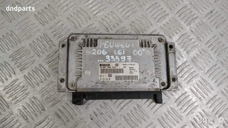 Компютър Peugeot 206 1.6i 2000г.	, снимка 1
