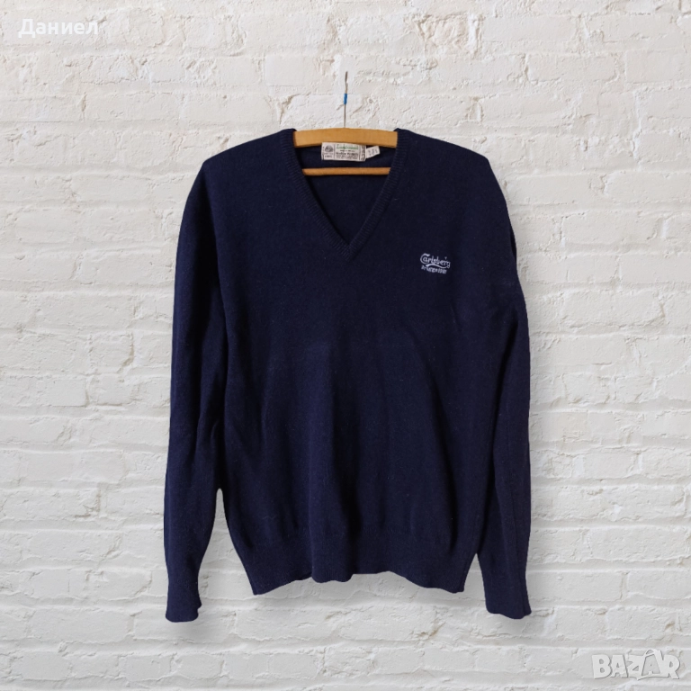 Пуловер 100% вълна Made in England , снимка 1