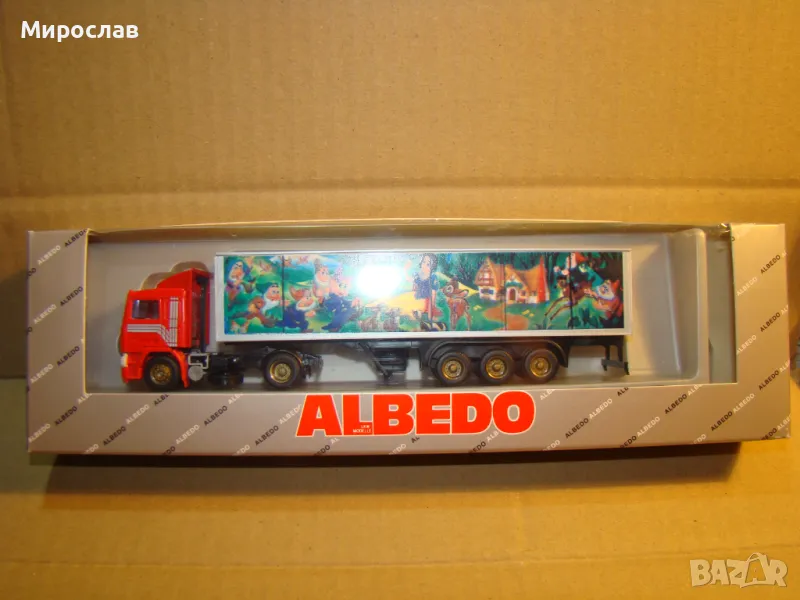 ALBEDO H0 1/87 VOLVO ТИР КАМИОН МОДЕЛ КОЛИЧКА КОЛИЧКА, снимка 1