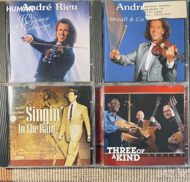 Andre Rieu,Singing In The Rain,Three Of A Kind , снимка 1