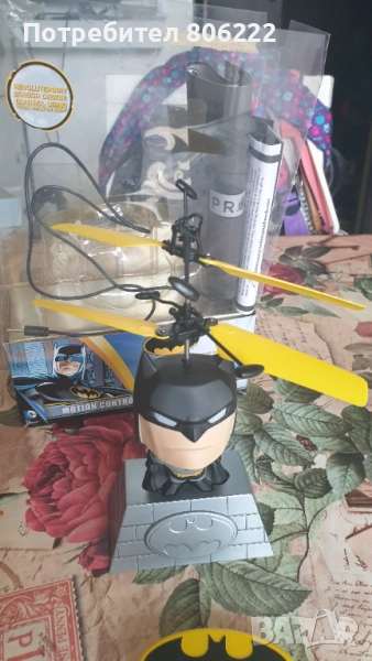 Детски дрон играчка летящ Батман, снимка 1