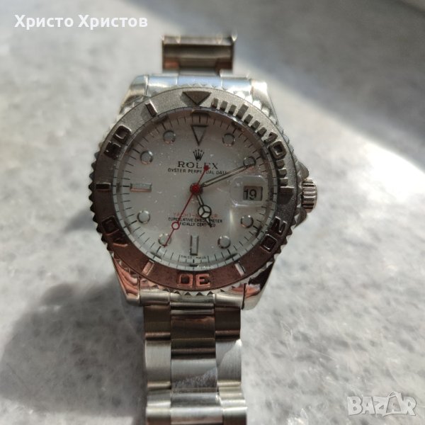 Мъжки луксозен часовник Rolex Oyster Perpetual Date Yacht-master , снимка 1