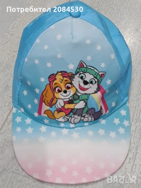 Детска шапка(козирка)52см Paw Patrol /Nickelodeon , снимка 1